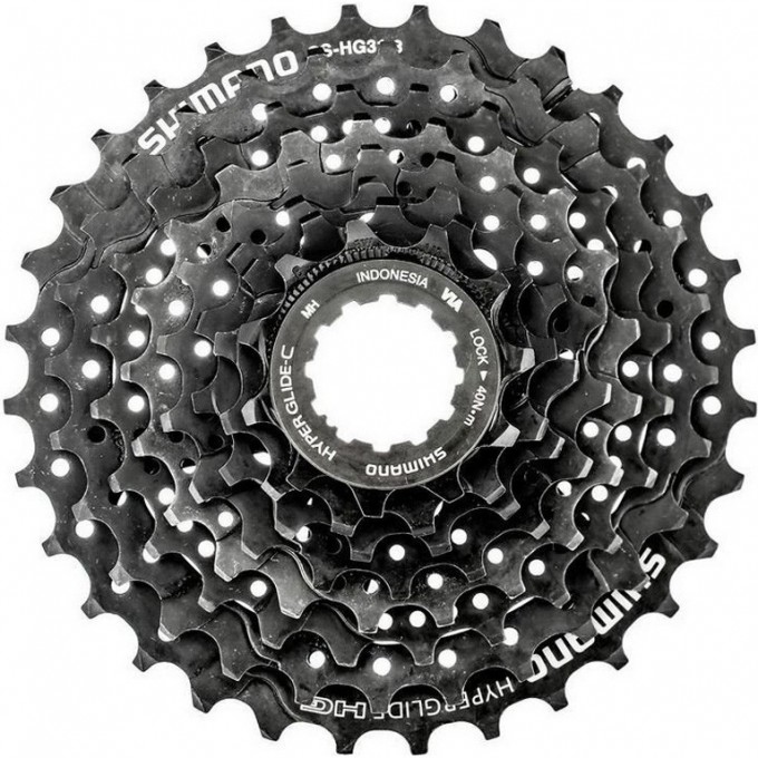 Кассета SHIMANO HG31, 8 скоростей, 11-34 ECSHG318134 Кассета SHIMANO HG31, 8 скоростей, 11-34 ECSHG318134