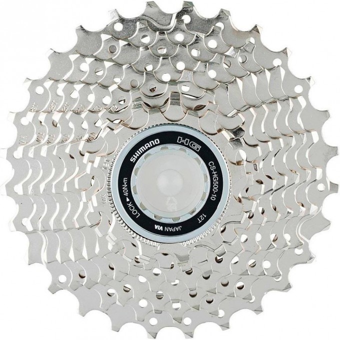 Кассета SHIMANO TIAGRA HG500, 10 скоростей, 11-25 ICSHG50010125 Кассета SHIMANO TIAGRA HG500, 10 скоростей, 11-25 ICSHG50010125