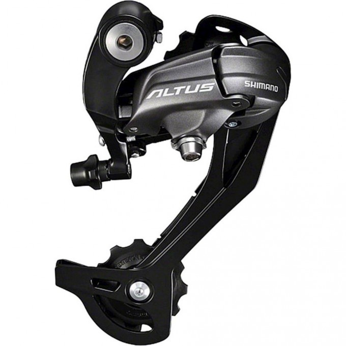 Переключатель задний SHIMANO ALTUS, M370, SGS, 9 скоростей, черный ERDM370SGSL Переключатель задний SHIMANO ALTUS, M370, SGS, 9 скоростей, черный ERDM370SGSL