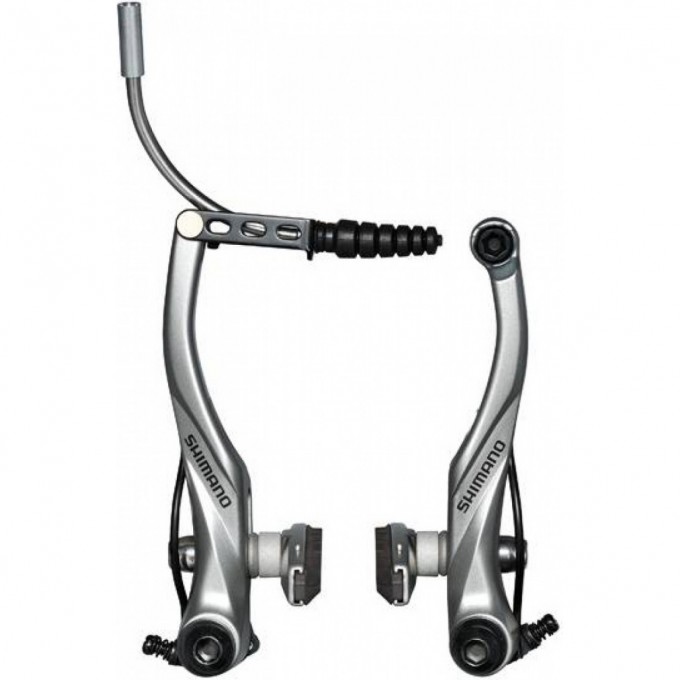 Тормоз v-br SHIMANO ALIVIO, T4010, серебро, передние колодки S70C EBRT4010FX41SSP Тормоз v-br SHIMANO ALIVIO, T4010, серебро, передние колодки S70C EBRT4010FX41SSP