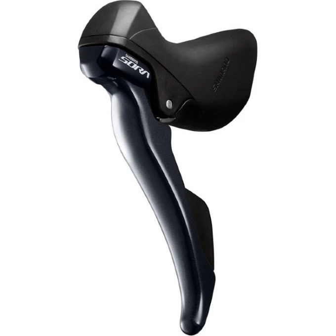 Шифтер/Тормозная ручка SHIMANO ORA, R3000, левый, 2 скорости, трос 1800 мм ESTR3000LIA Шифтер/Тормозная ручка SHIMANO ORA, R3000, левый, 2 скорости, трос 1800 мм ESTR3000LIA