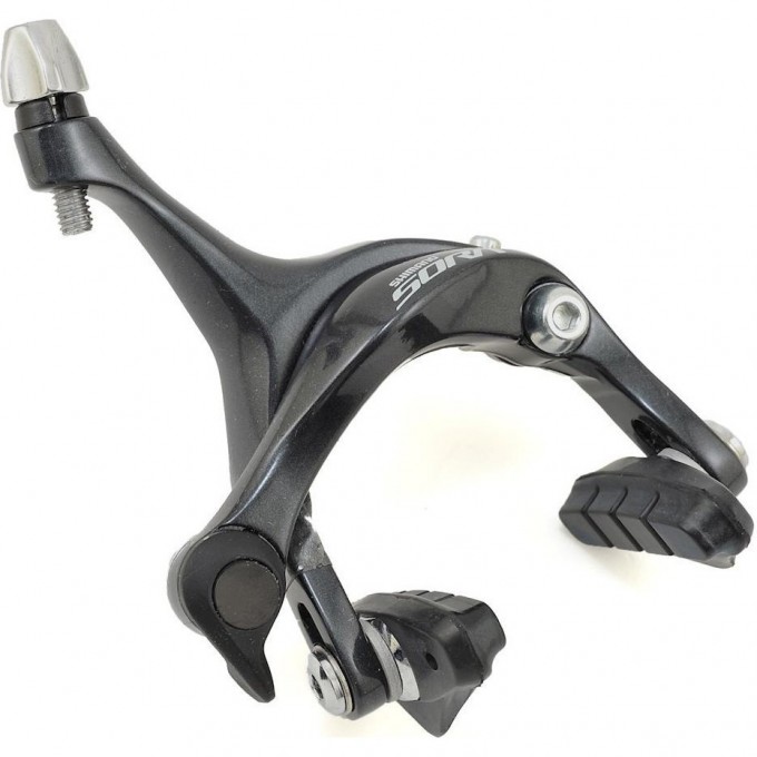 Тормоз клещевой SHIMANO SORA, R3000, передний, гайка/болт:27/10.5;12.5;18;27мм EBRR3000AF87X Тормоз клещевой SHIMANO SORA, R3000, передний, гайка/болт:27/10.5;12.5;18;27мм EBRR3000AF87X