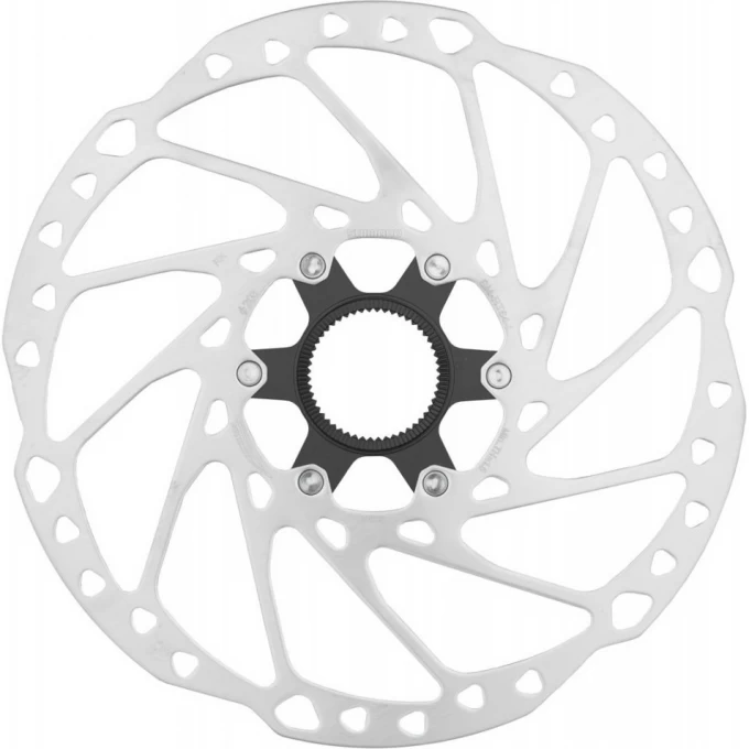 Тормозной диск SHIMANO RT64, 203мм, C.LOCK, с стопорным кольцом, внешние шлицы ESMRT64LEC Тормозной диск SHIMANO RT64, 203мм, C.LOCK, с стопорным кольцом, внешние шлицы ESMRT64LEC