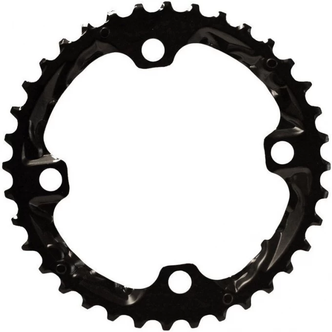 Звезда передняя SHIMANO Y-PART, для FC-T521, 36T-AL, черная Y1NL98020