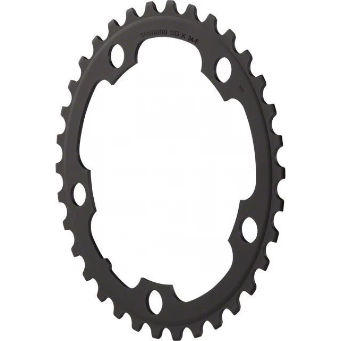 Звезда передняя SHIMANO Y-PART FC-3550, 50T, алюминий, черный, для защиты от цепи Y1NB98080